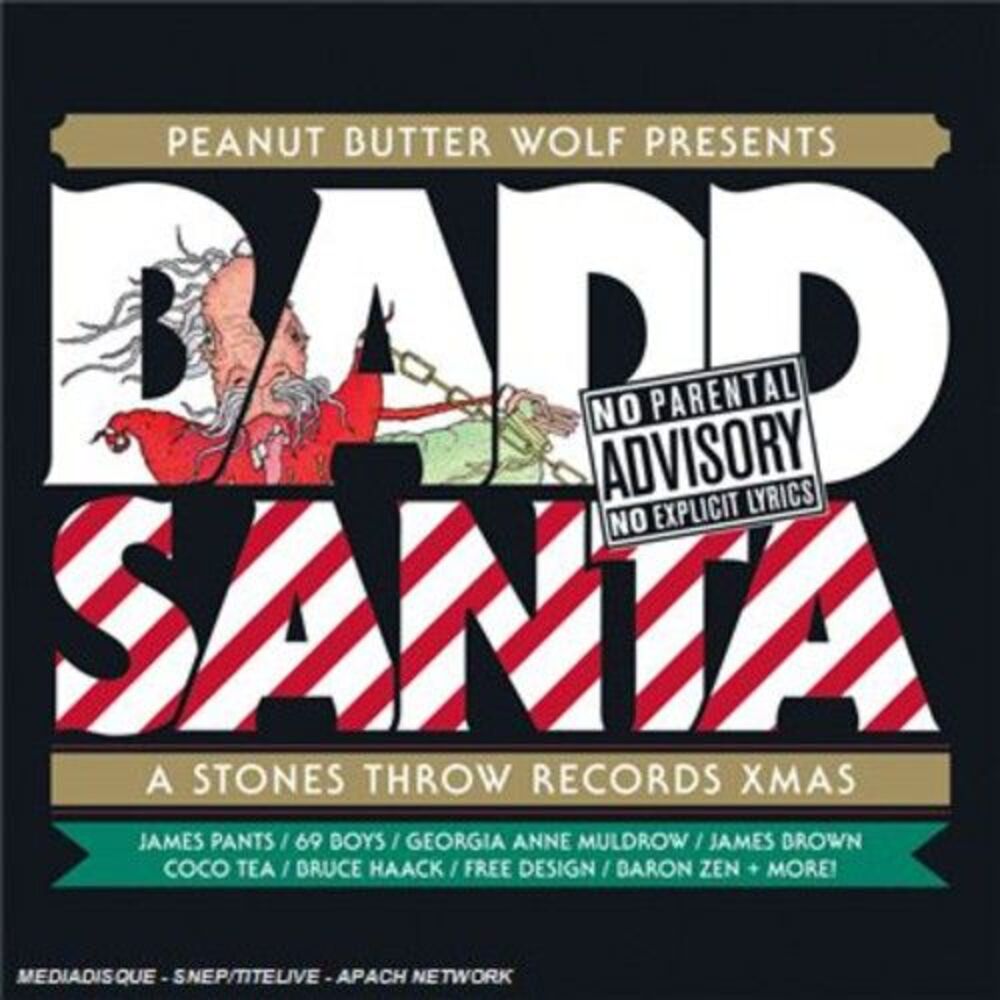 Peanut Butter Wolf - Badd Santa  CD
